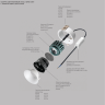 Рамка круглая встраиваемая LIGHTSTAR 075206 для светодиодных модулей 0750xx STELLA