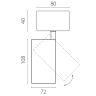Светильник LIGHTSTAR ALTA BASE A5236SO